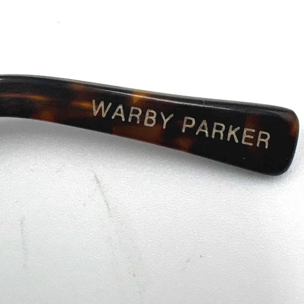 Warby Parker Huxley 103-203 Tortoise Clear Eyeglasses Frames 48-22-145 Unisex